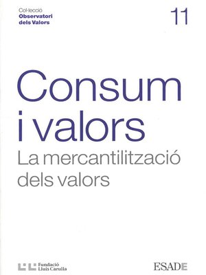 cover image of Consum i valors